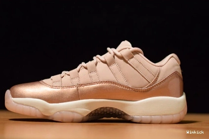 ROSE GOLD JORDAN - 11 LOW (W) AH7860-105 RETRO 0828